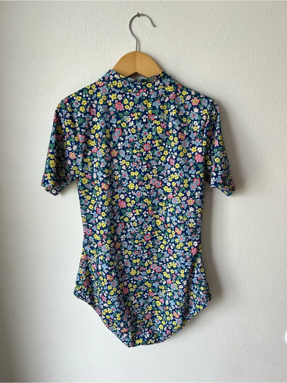 MINI BODEN | Liberty Floral Rashguard One Piece Swimsuit | 12/13
